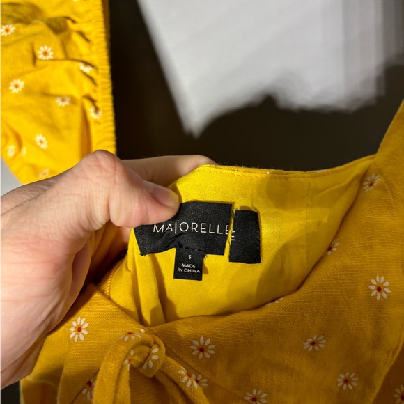 Majorelle x REVOLVE Daisy Baby Doll Mini Dress Size Small - Picture 3 of 3